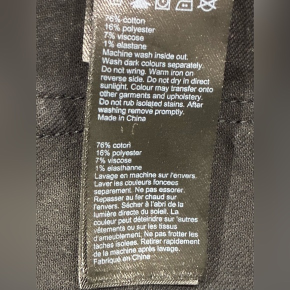 AllSaints Cigarette Skinny Black Jeans Button Fly Stretch Men’s 34x31 EUC - Picture 8 of 11